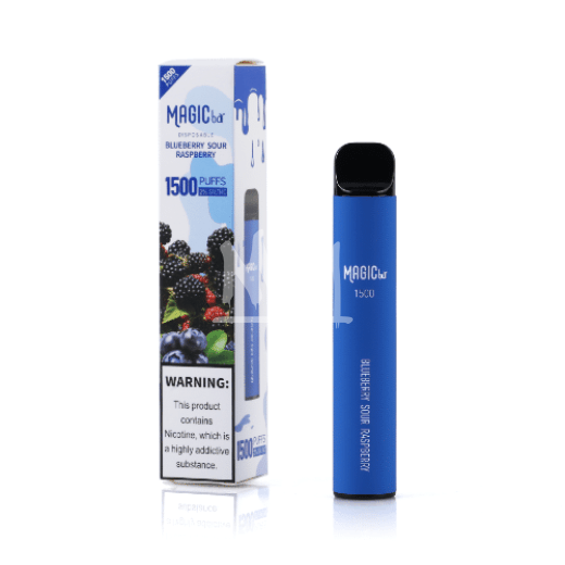_VAPE MAGICBAR BLUEBERRY SOUR RASPBE 1500 PUFF